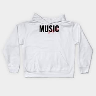 music is my life Kids Hoodie